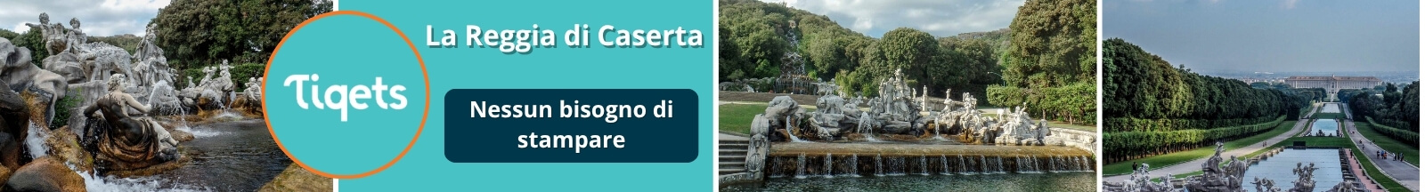 La Reggia di Caserta: nessun attesa
